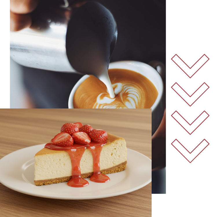 Imagem Ilustrativa de um Prato de Confeitaria